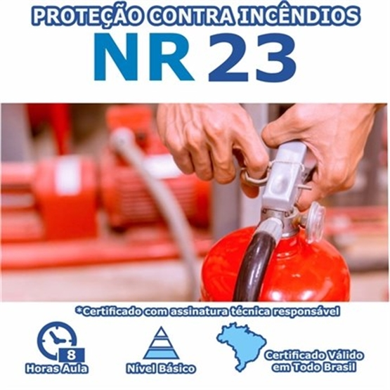 Curso NR 23 - Proteção Contra Incêndios Básico