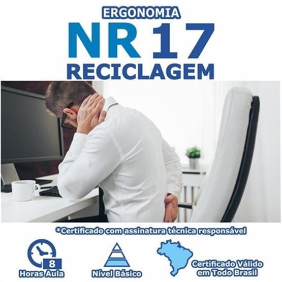 Curso NR 17 Reciclagem - Ergonomia Básico