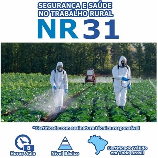 Curso NR 31 - Segurança E Saúde No Trabalho Rural Básico