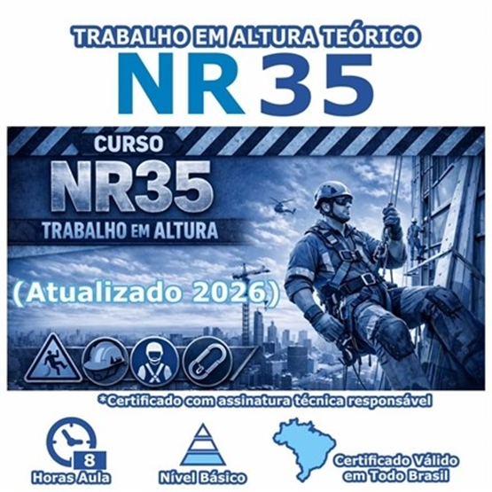 Curso NR-35 - Trabalho em Altura Básico Teórico