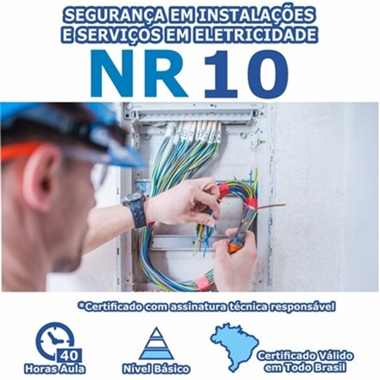 Curso NR 10 - Segurança em Instalações e Serviços em Eletricidade Básico