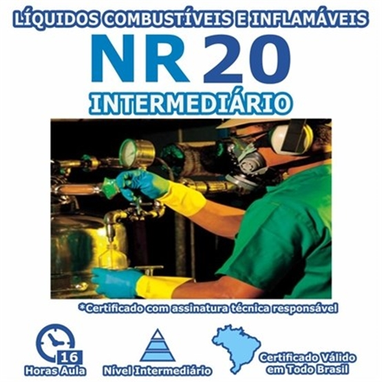 Curso NR 20 - Líquidos Combustíveis e Inflamáveis Intermediário